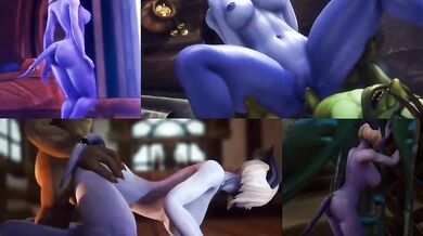 'Two horny lovers connect in the steamy shower'