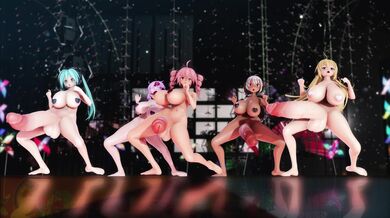 'Futanari MILFs! [4K]The Hentai MILF Experience!'