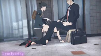 "Mrs. Smith's Daughter's Part-time Job: A Hot Office Romp with a Horny Boss"