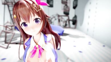 'Space Queen Tokino Sora Strips Off on a Galactic Planet Loop!'