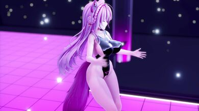 'The Dark Mistress Hijacks Koyori's Sexual Dance Show, Ver. [Blackout]'