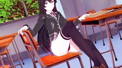 "Yukinoshita Yukino's Short Shorts in Oregairu Episode 1"