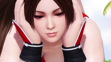 "Rainy Day Shower Scene with Mai (Dead or Alive)"