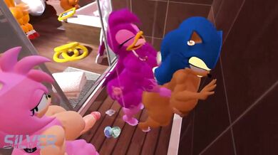 'Rainbow Shower Orgy '