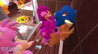 'Rainbow Shower Orgy '