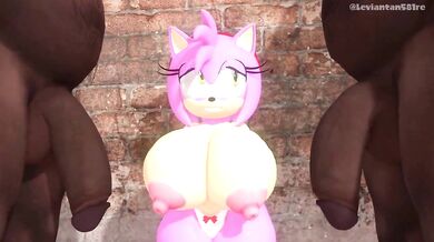 'Moments of Pleasure with Amy and Her Two Big Black Cocks'