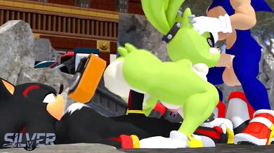 'Mutant Mammal Mayhem: Shadow and Sonic Fuck Surge!'