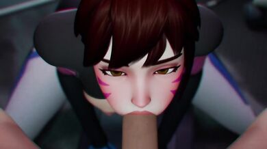 "The Dirty BJ in the Bedroom with Two Hentai Lovers"