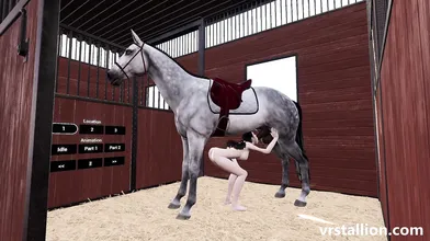 Watch the hottest VR stallion action you have ever seen in Gameplay Desktop ATWT | VR Stallion 1.11!