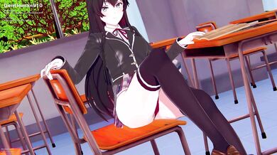 'Hentai PORN - Yukino Yukinoshita in Shorts: Oregairu'
