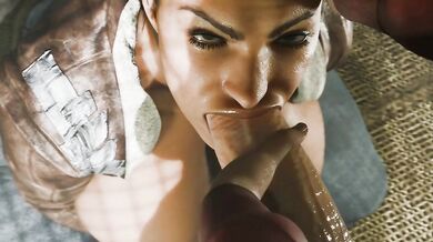 'Rough Sex with a Stranger! Alyx Vance Face Fucks Hot Newbies Ass!'