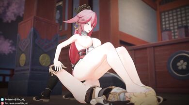 Hentai Yae Miko Hmv 8