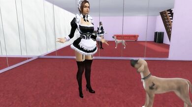 "Lustful Lover and His Passionate Puppy: Marina's Canine Desire"