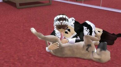 "Lustful Lover and His Passionate Puppy: Marina's Canine Desire"