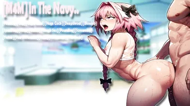 "Getting Fucked In The Navy Ship's Bathroom: A Hentai Porn Parody".
