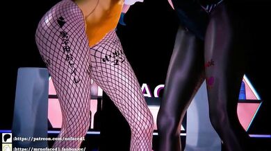 "Tentacle Bondage and Anal BDSM: Mr. No Face's Secret with Topaz & Firefly"