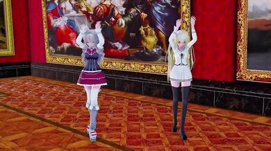 'Lustful Lesbian Romp of Mayuri and Pola - Yoiyoi Kokon'