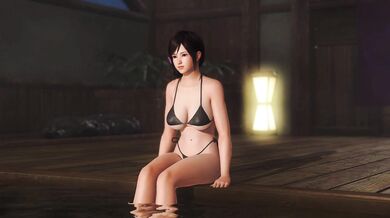 'Exploring the Depths of Passion with Kasumi and Helena in the Shower Scene from Dead or Alive'.