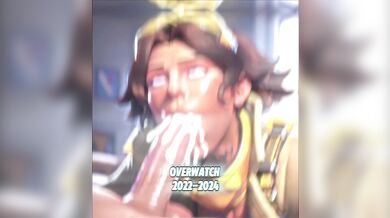"Ashe and McCree Go Down on Each Other in the Overwatch HMV"