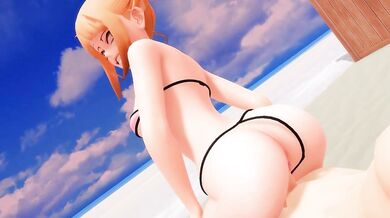 "Alex DHKuRozaki: Sexy Mi, Himiko Toga (in Bikini)"
