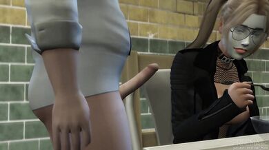 Harley Quinn, the Arkham Slut, in high definition.