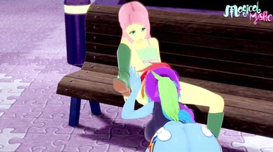 Two normal friends bonding at the park gets magically transformed by Magical Mystic VA.