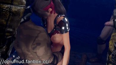 'The Art of Orgasmic Adventure: Cloud and Tifa's Hot Hentai Night'