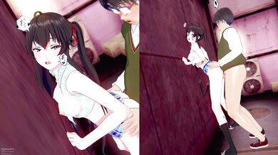 "A Sexual Encounter Between Yukino Yukinoshita and her Shorts in Oregairu Episode 2: The Temptation of Cute Clothing."