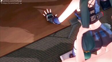 'Qingyi's Ass gets Pounded by a Big Black Dick [Mw9]'