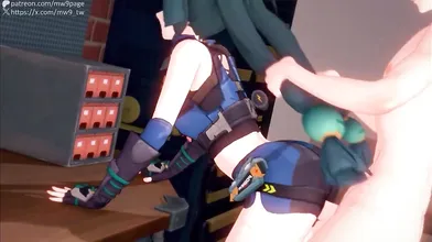 'Qingyi's Ass gets Pounded by a Big Black Dick [Mw9]'