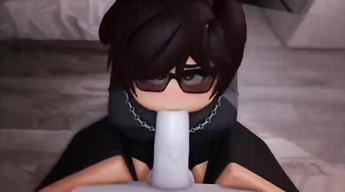 "[SOUND EDIT] The shy girl gives a hot blowjob! (Rusmynth)"
