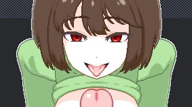 'Cosplay Chara Titfuck Cumshot Edit'