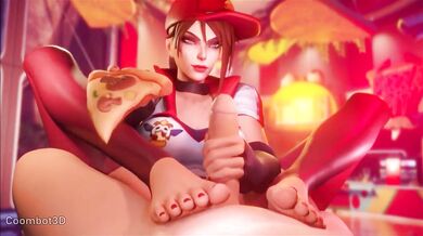 "Virtual Reality Blowjob Adventure with Sivir and Coombot3D!"