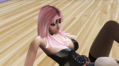 'Bondage and Dominance with a Girlfriend and Her Little Puppy'