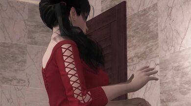 "Momiji and Shower Scene: Dead or Alive".