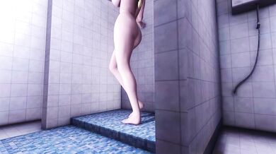 'Helena's Steamy Shower Scene from Dead or Alive'