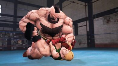 "Hentai Battle: Cammy vs Chun Li, Street Fighter Hentai Action!"