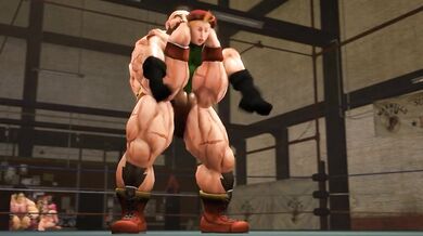 "Hentai Battle: Cammy vs Chun Li, Street Fighter Hentai Action!"
