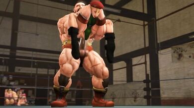 "Hentai Battle: Cammy vs Chun Li, Street Fighter Hentai Action!"