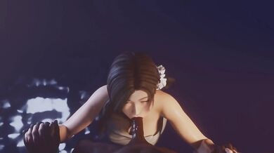 Sexy Japanese Maid Sayuri of the Baths in Black Alt Audio Narration Rewritten!