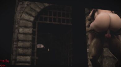 "Behind Bars and Underground: A Hentai Tale of a Prisoner and her Gnoll Cellmate"