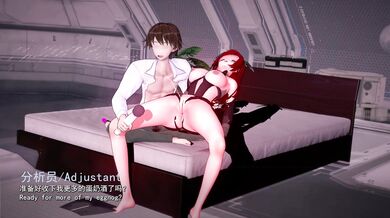 "Snowbunnies Tess and Ricphastly get hot and heavy in a steamy hentai porn video!"