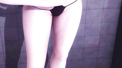 'Erotic Wet Japanese Goddess - Hentai Rewritten '
