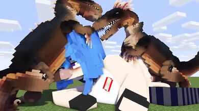 'Scarlet's Anal Adventure with a Mighty Raptor'