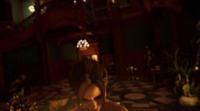 'Claire and Dimitrescu Boobjob (Dimitrescu POV) - Amateur SFM Porn Video'