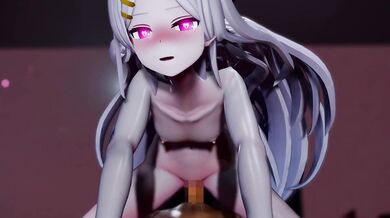 "Hentai MILF Hina (nude) in a double penetration scene!"