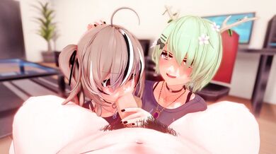 'The Tale of Mumei and Fauna: A Hand Job Adventure'