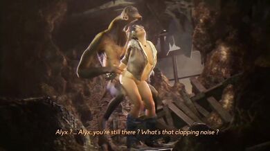 "Half-Life: Alyx and the Vortigaunts in Sexual Heat!"