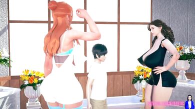 'Futa Fucking Wedded Bliss with a Male Futa on Top'