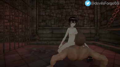 'Anal Training with MMD Hentai BDSM Game in 3D'